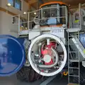 The massive lifeboat tractor has its engine out, Trips to Wells and Walsingham, Norfolk - 25th May 2025