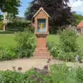 A Station of the Cross in the shrine gardens, Trips to Wells and Walsingham, Norfolk - 25th May 2025