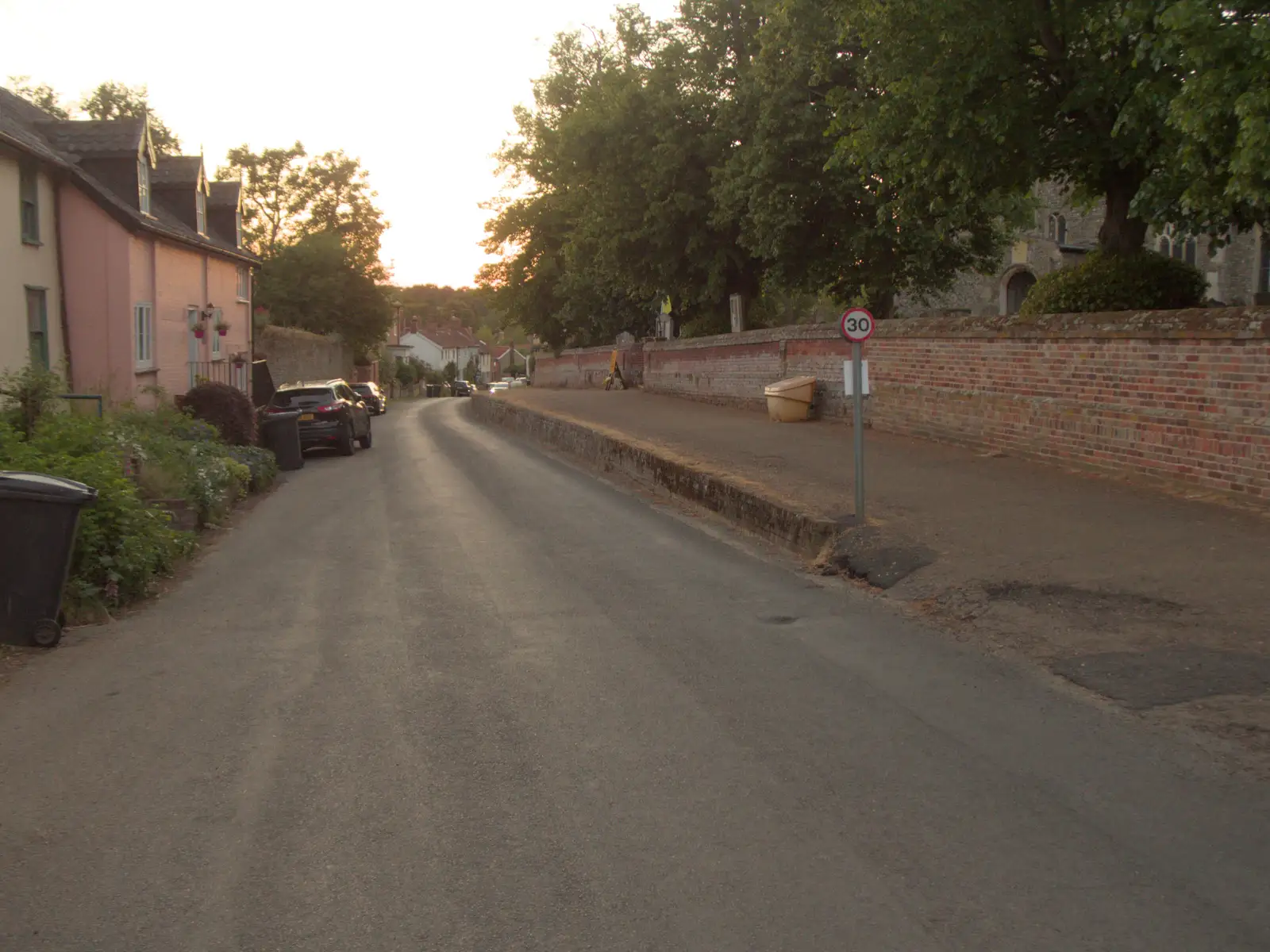 Church Street in Kenninghall, from The BSCC at Kenninghall, and a Walk to Ampersand, Diss - 26th May 2025