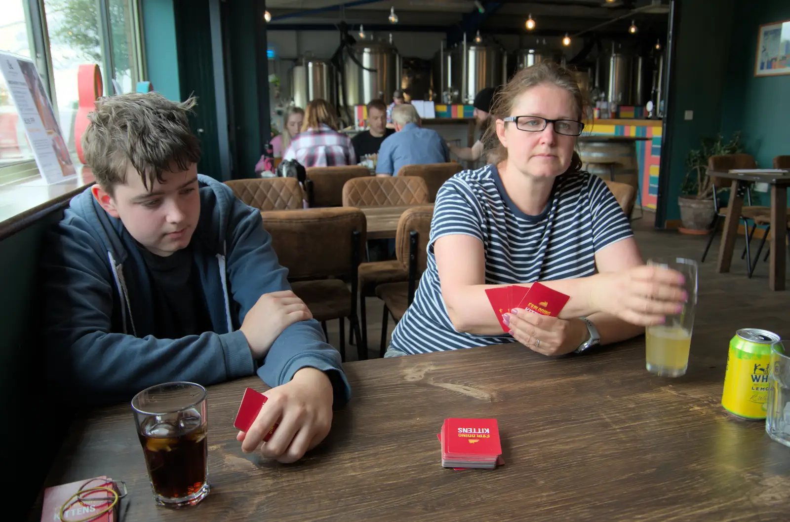 We have a game of exploding kittens, from The BSCC at Kenninghall, and a Walk to Ampersand, Diss - 26th May 2025