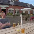 The Boy Phil outside the Half Moon, Rushall, Camping at Weybread, and the BSCC at Rushall, Norfolk - 29th May 2025