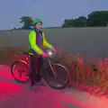 Fred on his bike, Camping at Weybread, and the BSCC at Rushall, Norfolk - 29th May 2025