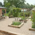 The patio are is actually looking quite nice, Table Tennis at the Village Hall, Brome, Suffolk - 6th June 2025
