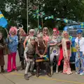 Palgrave Players in a sort-of Abba theme, Palgrave Players do the Carnival, Diss, Norfolk - 8th June 2025