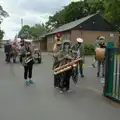 The head of the parade assembles, Palgrave Players do the Carnival, Diss, Norfolk - 8th June 2025