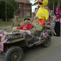 The Mayor in a Willys Jeep, Palgrave Players do the Carnival, Diss, Norfolk - 8th June 2025