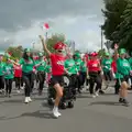 The Super Mario group heads down Mount Street, Palgrave Players do the Carnival, Diss, Norfolk - 8th June 2025