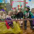 Thumbs up from some school kids, Palgrave Players do the Carnival, Diss, Norfolk - 8th June 2025