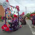 The Red Hatters very purple group, Palgrave Players do the Carnival, Diss, Norfolk - 8th June 2025