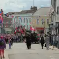 A view down to the Marketplace, Palgrave Players do the Carnival, Diss, Norfolk - 8th June 2025