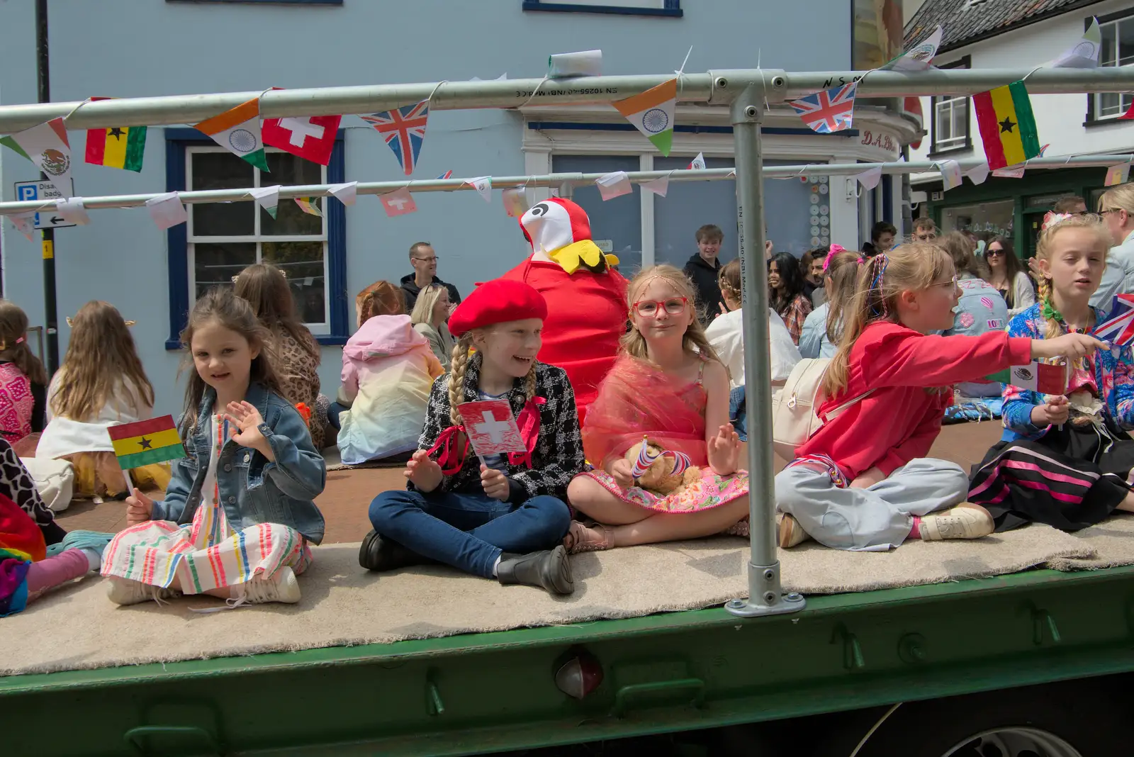 Brownies on a trailer, from Palgrave Players do the Carnival, Diss, Norfolk - 8th June 2025