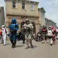 The Star Wars posse on Marketplace, Palgrave Players do the Carnival, Diss, Norfolk - 8th June 2025
