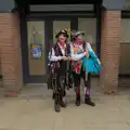A couple of stray Morris dancers have appeared, Palgrave Players do the Carnival, Diss, Norfolk - 8th June 2025