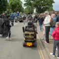 A mobility scooter is optimistically called KITT, Palgrave Players do the Carnival, Diss, Norfolk - 8th June 2025