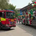 The Mexico trailer is still in party mode, Palgrave Players do the Carnival, Diss, Norfolk - 8th June 2025