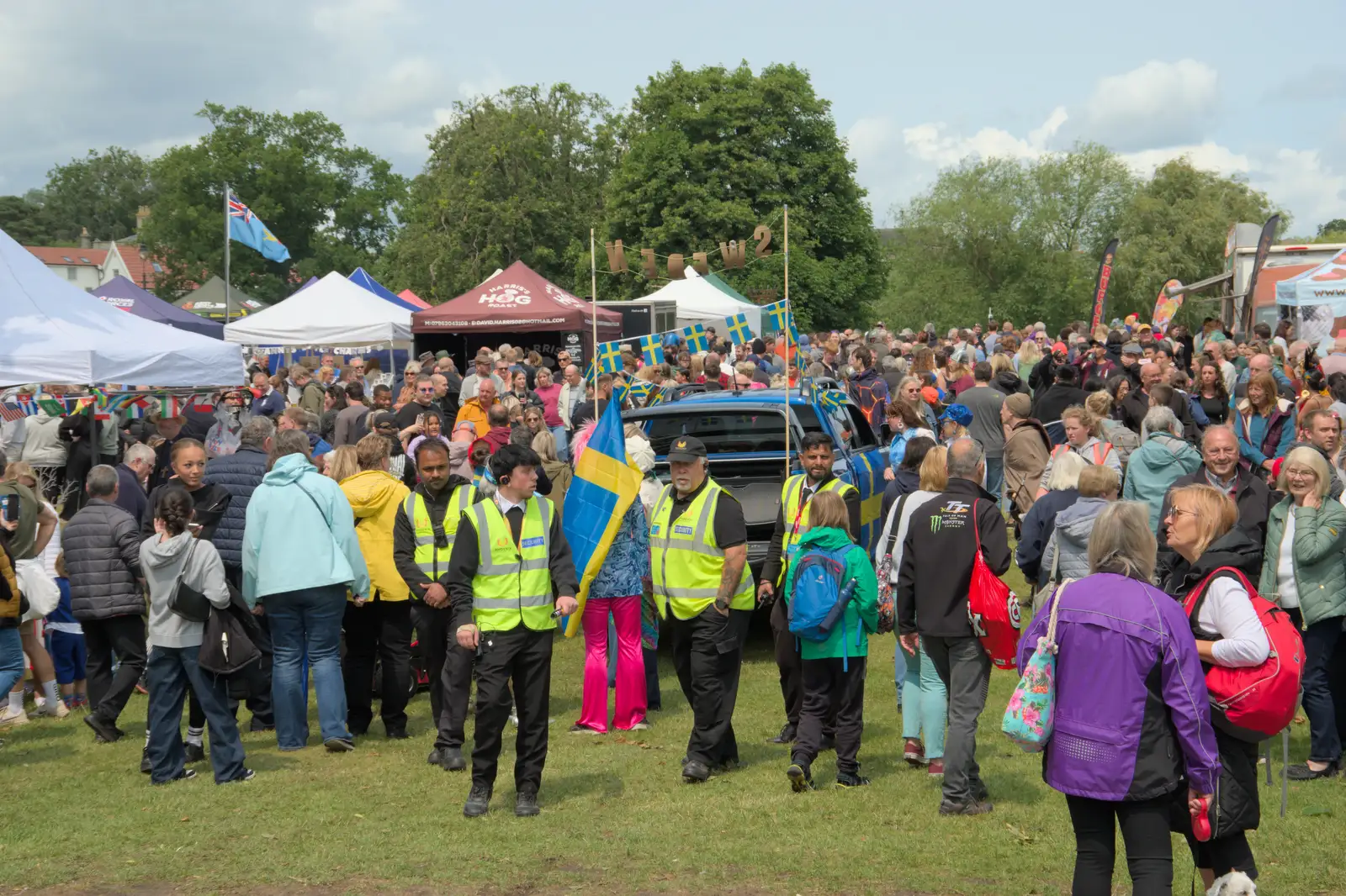 It's busy on the park, from Palgrave Players do the Carnival, Diss, Norfolk - 8th June 2025