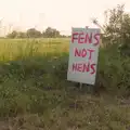 There's some protest about Cranswick going on, A Swarm of Bees, Eye, Suffolk - 16th June 2025
