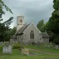 We pass by Stuston's All Saints church again, A Swarm of Bees, Eye, Suffolk - 16th June 2025