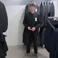 Fred tries out a suit in Marks and Spencer, The Sunday Seisiún at the London Irish Centre, Camden Town - 22nd June 2025