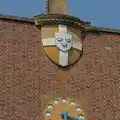 A ship, a crest and a funky clock on Exchange Street, The Sunday Seisiún at the London Irish Centre, Camden Town - 22nd June 2025