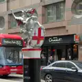 An argent dragon marks the City of London, The Sunday Seisiún at the London Irish Centre, Camden Town - 22nd June 2025