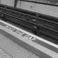 A classic Mind the Gap platform sign, The Sunday Seisiún at the London Irish Centre, Camden Town - 22nd June 2025