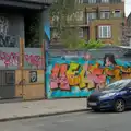 Colourful graffiti on Kentish Town Road, The Sunday Seisiún at the London Irish Centre, Camden Town - 22nd June 2025