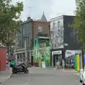 Painted tattoo buildings, The Sunday Seisiún at the London Irish Centre, Camden Town - 22nd June 2025