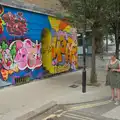 Isobel checks directions on Buck Street, The Sunday Seisiún at the London Irish Centre, Camden Town - 22nd June 2025