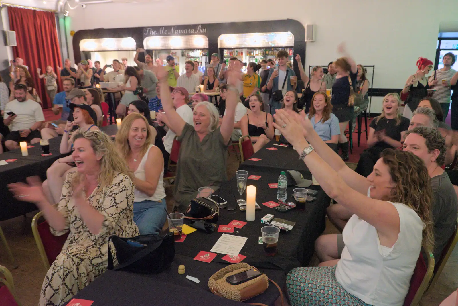 There's applause from the crowds, from The Sunday Seisiún at the London Irish Centre, Camden Town - 22nd June 2025