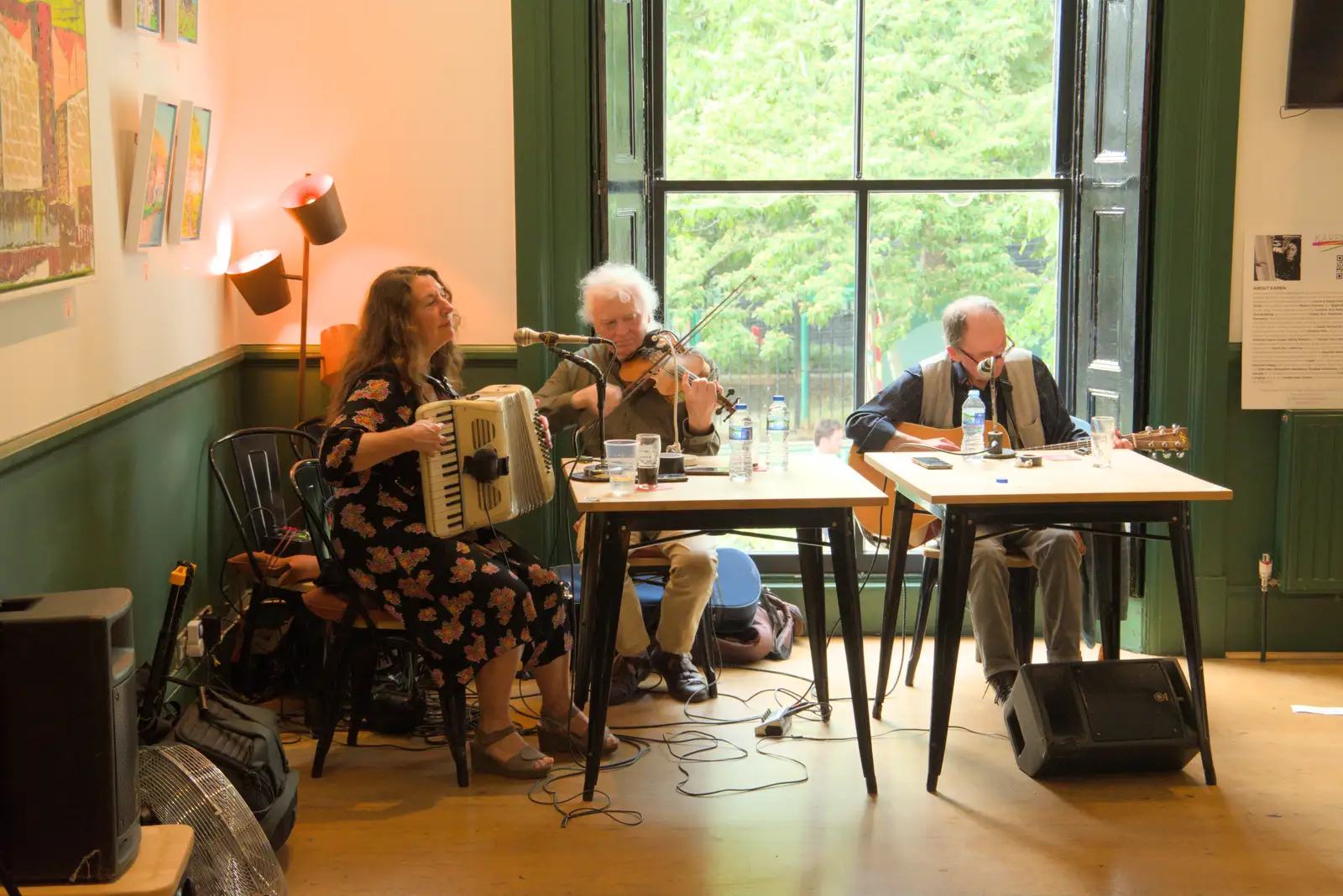 More-traditional trad music, from The Sunday Seisiún at the London Irish Centre, Camden Town - 22nd June 2025