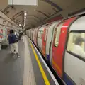 A tube train comes into Camden Town underground, The Sunday Seisiún at the London Irish Centre, Camden Town - 22nd June 2025