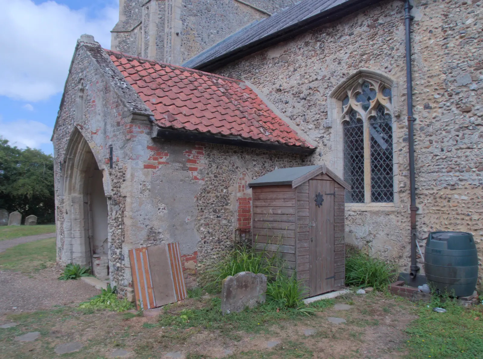 The church has a recent-ish compost toilet, from A Late June Miscellany, Suffolk - 28th June 2025