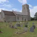A view from the back of St. Nicholas, A Late June Miscellany, Suffolk - 28th June 2025