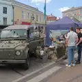 An Army LandRover and the cadets do recruiting, A Late June Miscellany, Suffolk - 28th June 2025