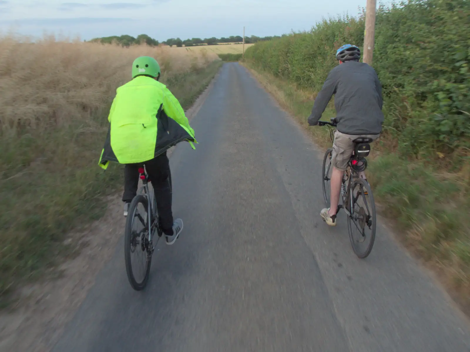 We're on the top road to Wickham Skeith, from A Late June Miscellany, Suffolk - 28th June 2025