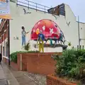A giant ladybird on a wall on Princes Street, A Week in Ipswich, Suffolk - 30th June 2025