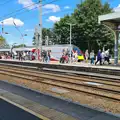 The train from Lowestoft is on Platform 1, A Week in Ipswich, Suffolk - 30th June 2025