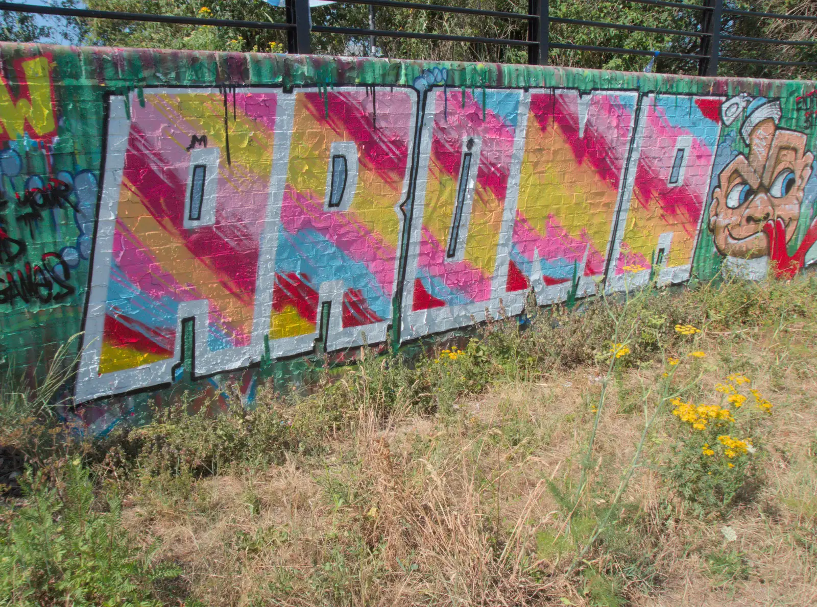 A large Aroma tag by the Orwell, from A Week in Ipswich, Suffolk - 30th June 2025