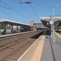 A look at Ipswich station from the platform end, A Week in Ipswich, Suffolk - 30th June 2025
