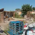The remains of Little Movers' shop, A Week in Ipswich, Suffolk - 30th June 2025