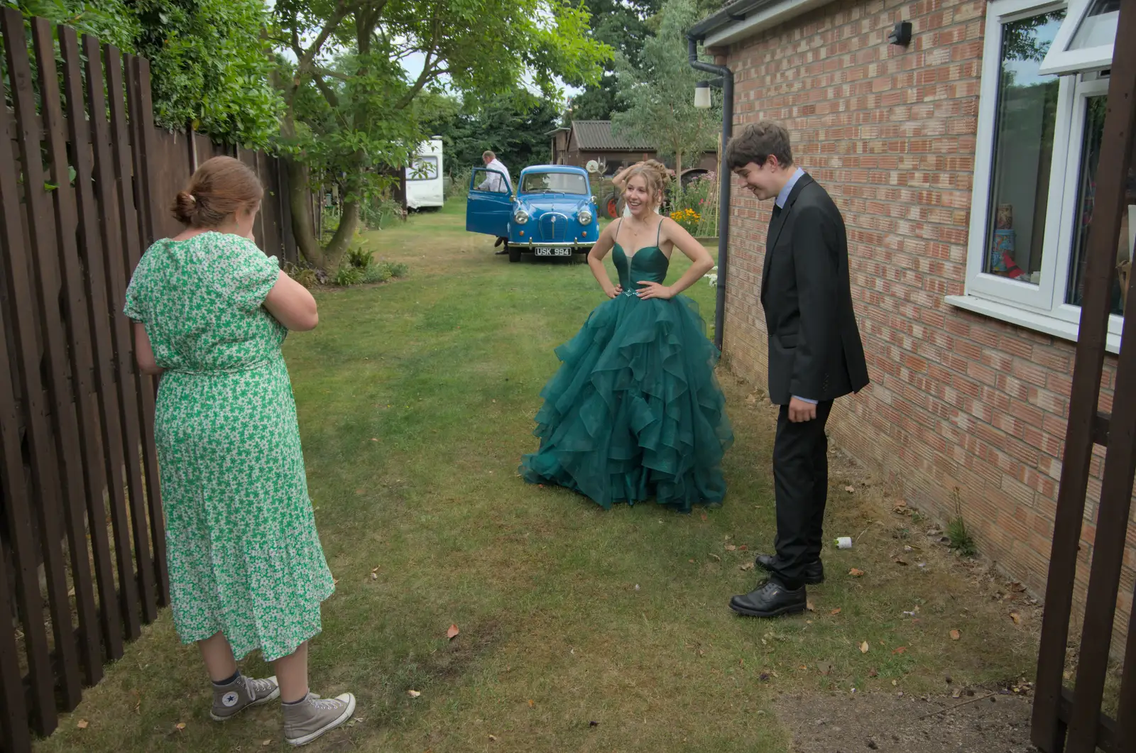 We drop Fred off for his 'prom', from A Week in Ipswich, Suffolk - 30th June 2025