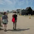 Isobel and Harry again, Harry's Karate Kamp, Blackshore, Southwold - 5th July 2025