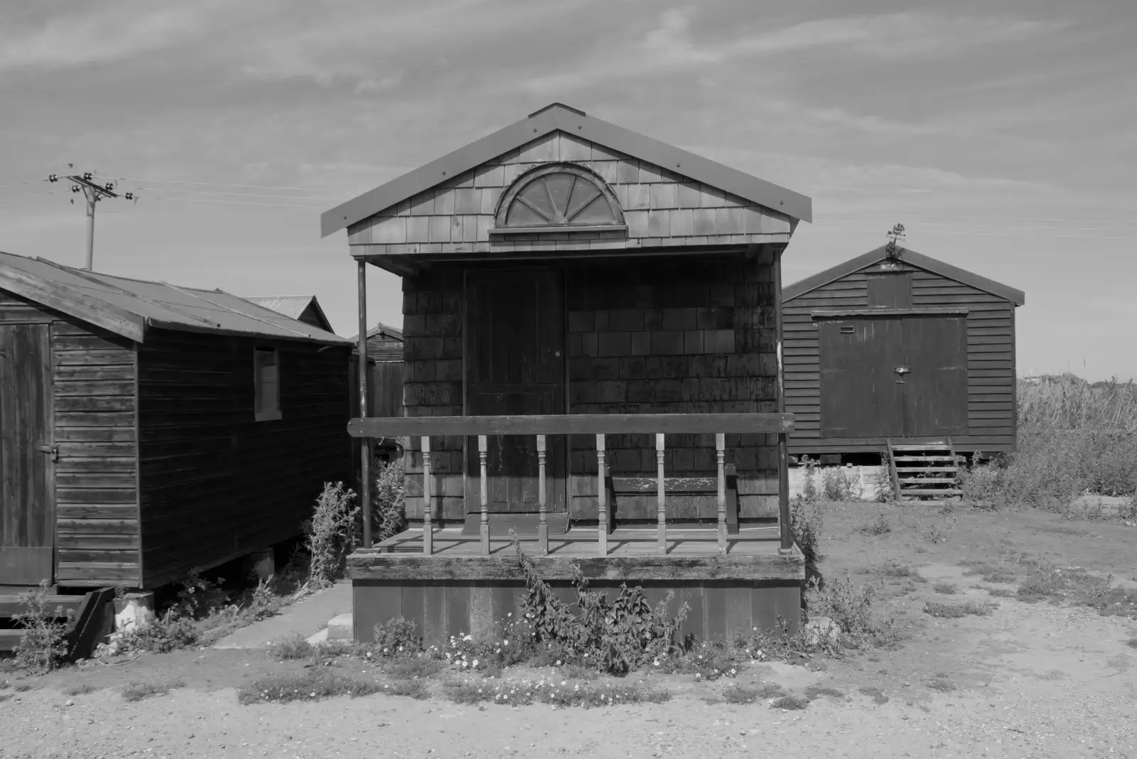 A less-conventional hut, from Harry's Karate Kamp, Blackshore, Southwold - 5th July 2025