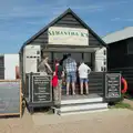 We stop to pick up some seafood snacks, Harry's Karate Kamp, Blackshore, Southwold - 5th July 2025