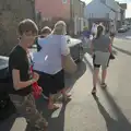 Harry and the gang on East Street, Southwold, Harry's Karate Kamp, Blackshore, Southwold - 5th July 2025