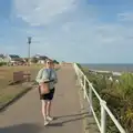 Isobel on Gun Hill, Harry's Karate Kamp, Blackshore, Southwold - 5th July 2025