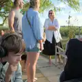 Harry's got his heaphones on, Harry's Karate Kamp, Blackshore, Southwold - 5th July 2025