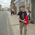 Harry on the High Street, Harry's Karate Kamp, Blackshore, Southwold - 5th July 2025