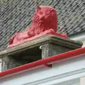 The Red Lion's, er, red lion, Harry's Karate Kamp, Blackshore, Southwold - 5th July 2025